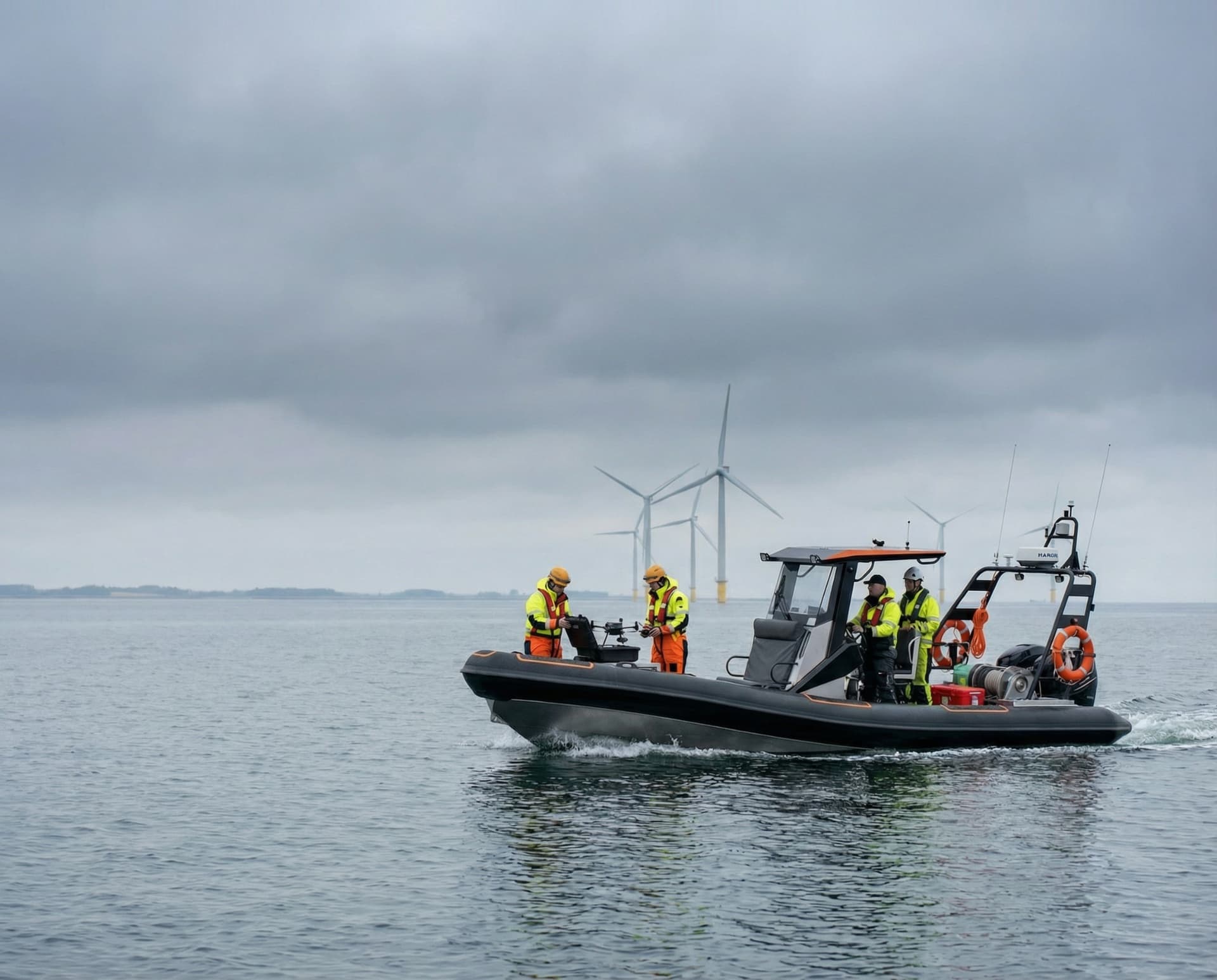 Cross Water platform in offshore wind service